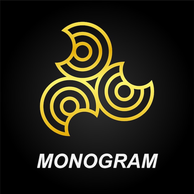 diseño del logotipo del monograma