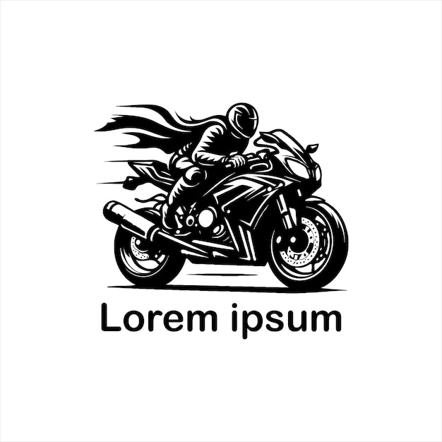 diseño del logotipo de una motocicleta