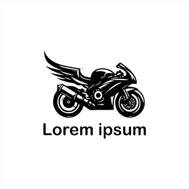 diseño del logotipo de una motocicleta