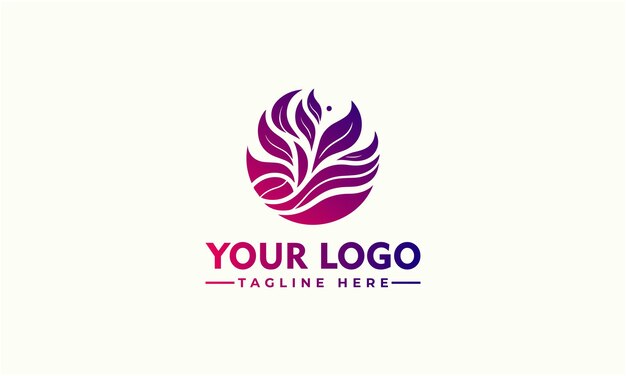 Diseño del logotipo de la mujer hermosa del Spa Inspiration