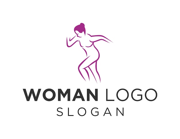 Diseño de logotipo de mujer