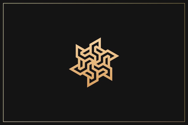 Diseño de logotipo multimedia digital minimalista y abstracto
