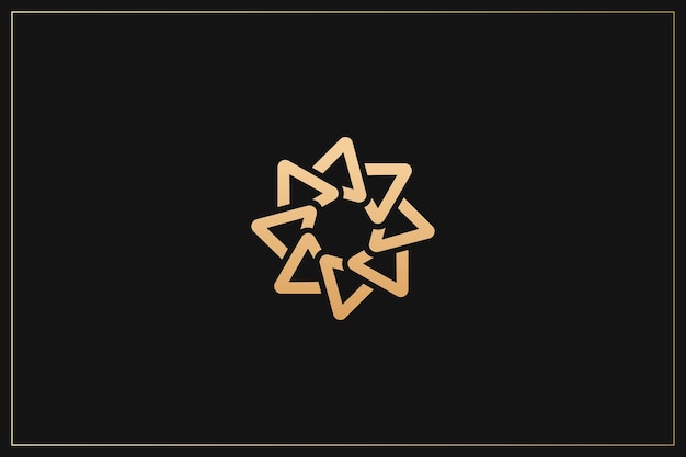 Diseño de logotipo multimedia digital minimalista y abstracto