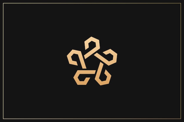 Diseño de logotipo multimedia digital minimalista y abstracto