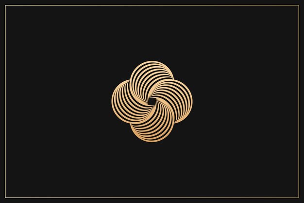 Diseño de logotipo multimedia digital minimalista y abstracto