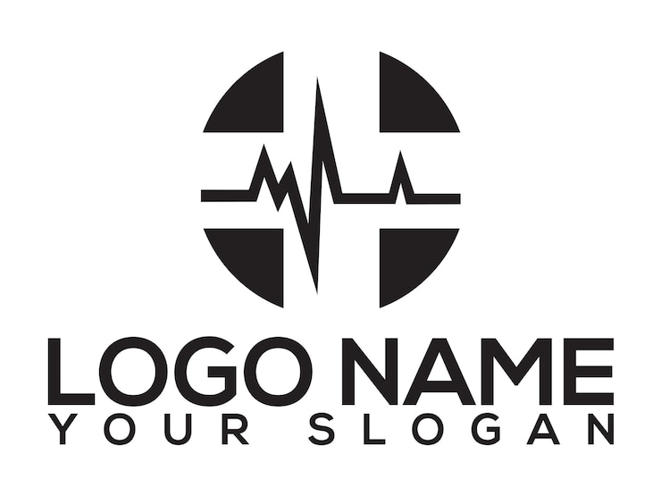 Vector diseño de logotipo de música libre