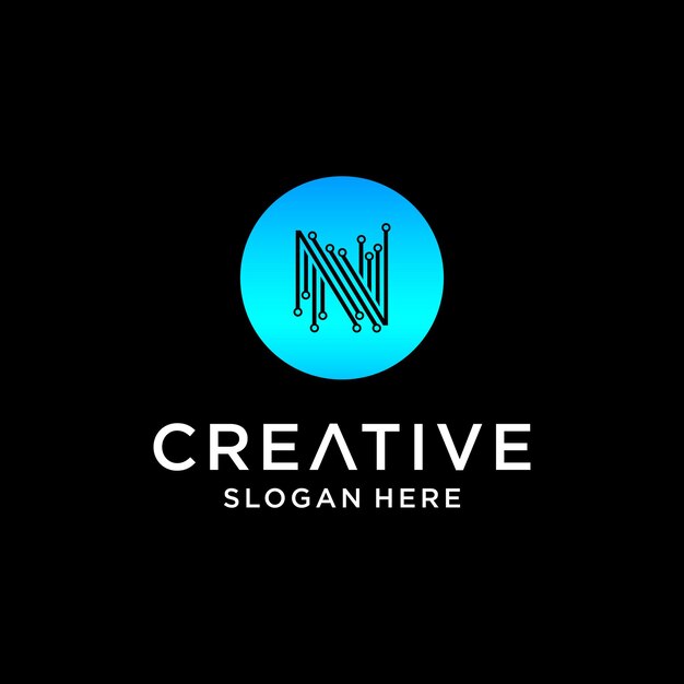 Diseño de logotipo N tech