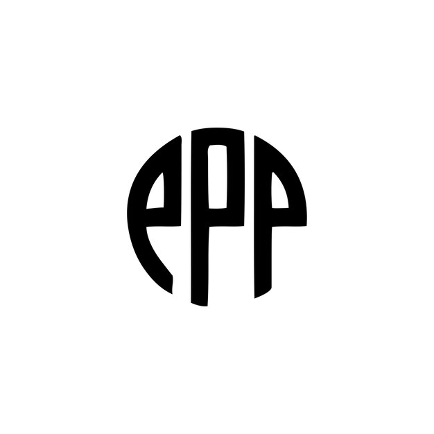 Diseño de logotipo de negocio de fuentes creativas vectoriales