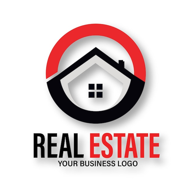 Diseño del logotipo del negocio inmobiliario