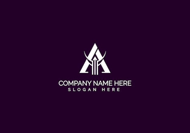Diseño de logotipo de negocios moderno y minimalista