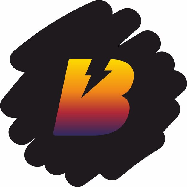 Diseño del logotipo en negrita B