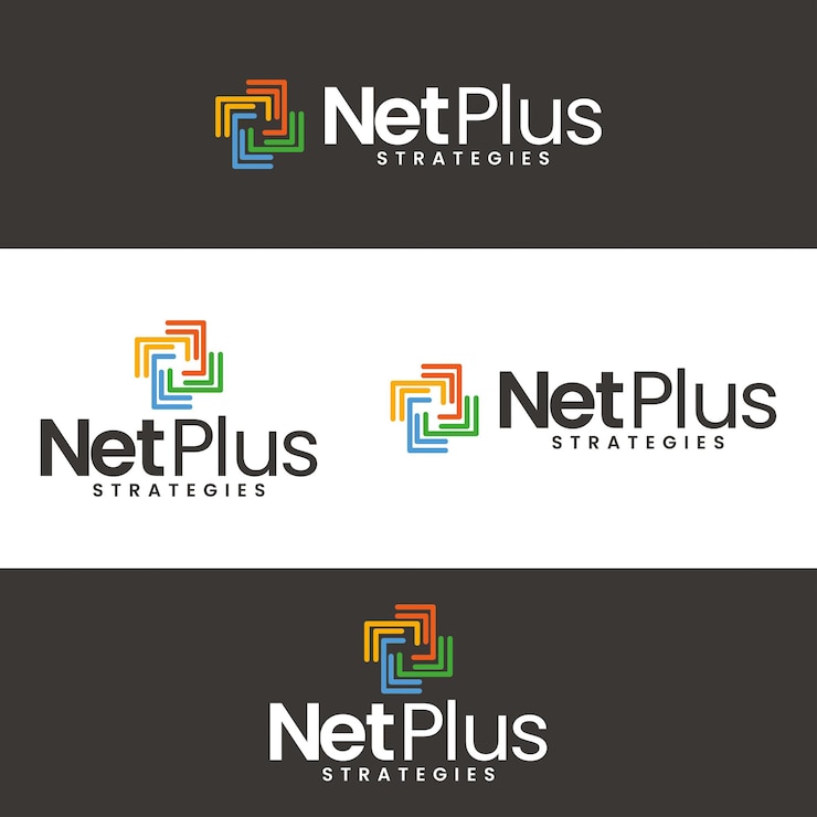 Vector diseño de logotipo de net plus de medicina abstracta vectorial