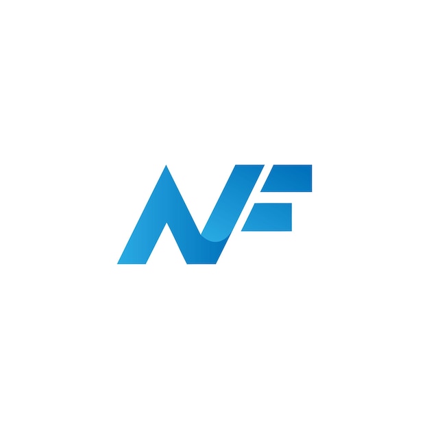 diseño de logotipo nf