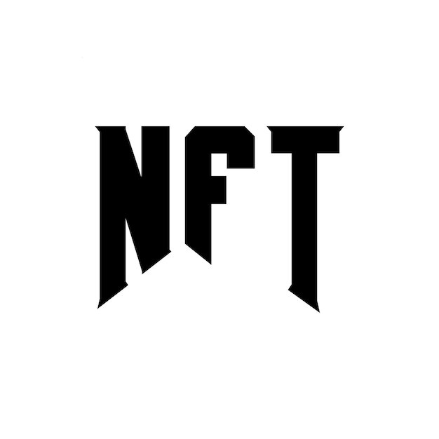 Diseño de logotipo de NFT para una empresa de tecnología NFT diseño de logotipo NFT combinación de colores blanco y negro NFT logo NFT vector NFT diseño NFT icono NFT alfabeto NFT tipografía diseño del logotipo
