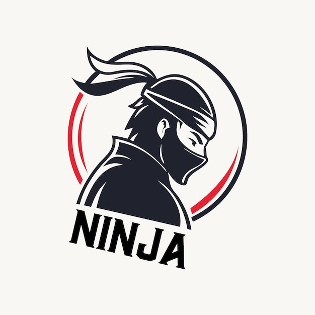 diseño de logotipo ninja