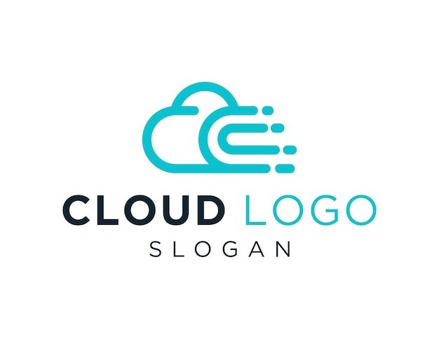 El diseño del logotipo de la nube se creó utilizando la aplicación Corel Draw 2018 con un fondo blanco.