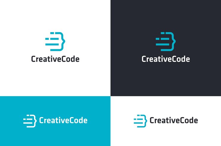 Vector diseño de logotipo o diseño de íconos para desarrolladores web