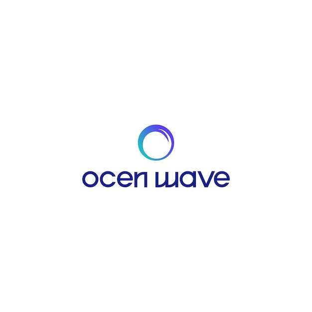 Diseño del logotipo de Ocean Wave