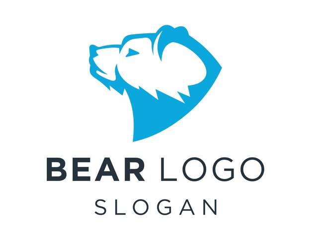diseño de logotipo de oso