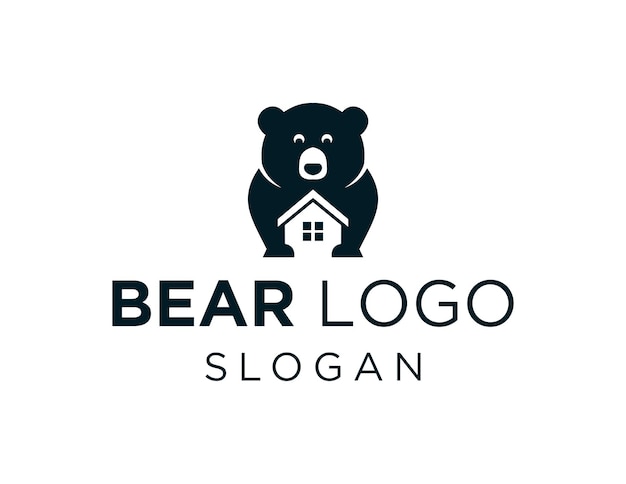 diseño de logotipo de oso