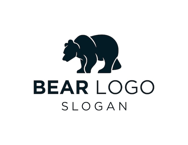 diseño de logotipo de oso