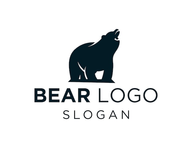 Diseño de logotipo de oso