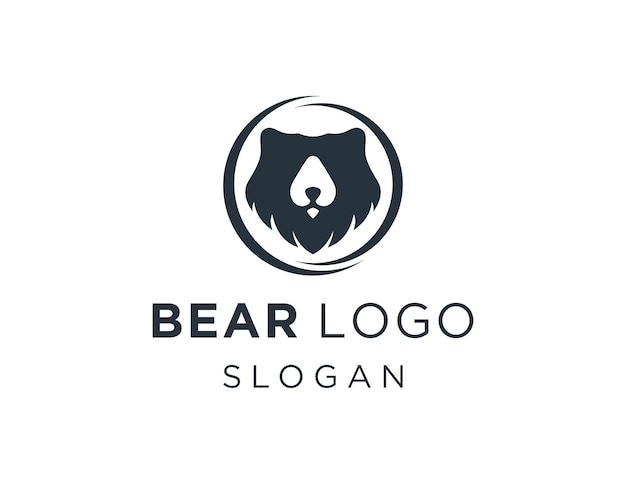 diseño de logotipo de oso