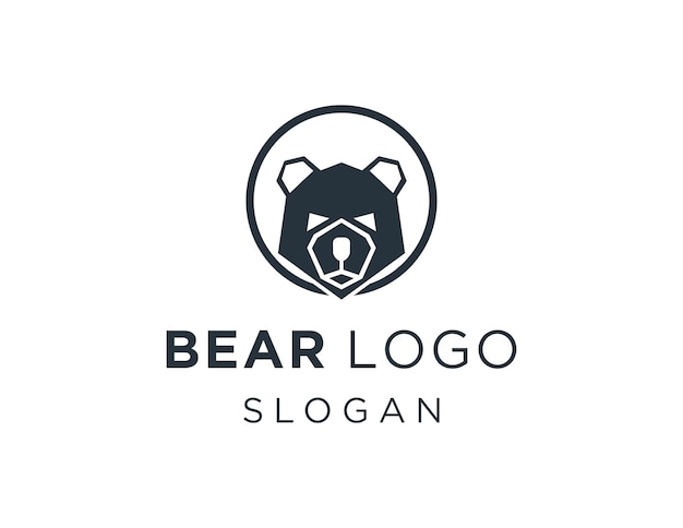 diseño de logotipo de oso