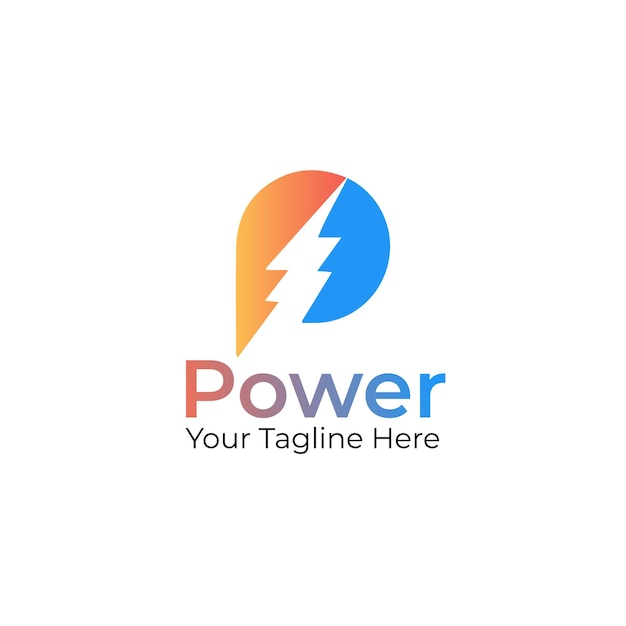 Diseño del logotipo de P power