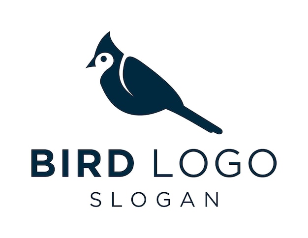 Diseño de logotipo de pájaro