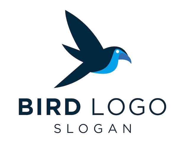 Diseño de logotipo de pájaro