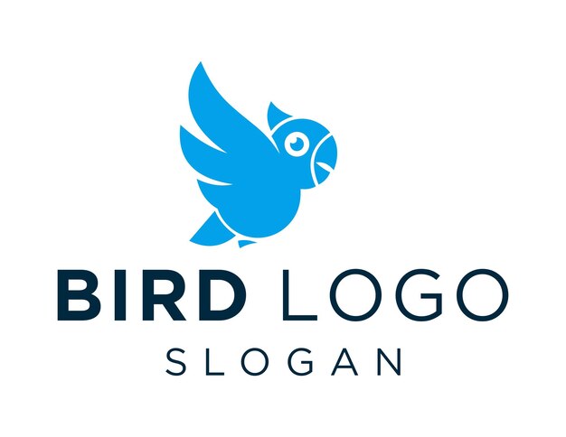 Diseño de logotipo de pájaro