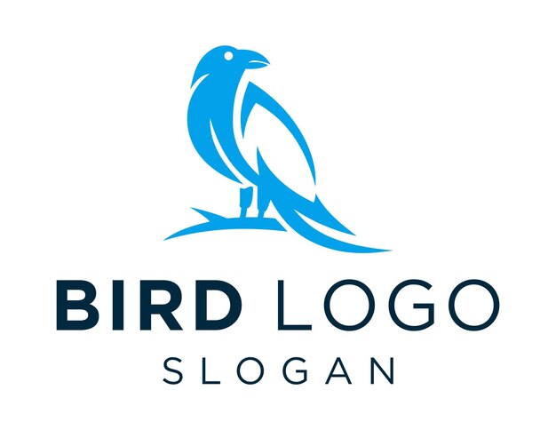Diseño de logotipo de pájaro
