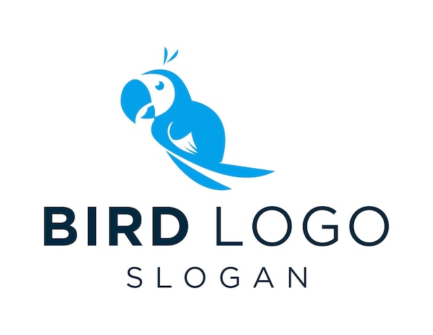 Diseño de logotipo de pájaro