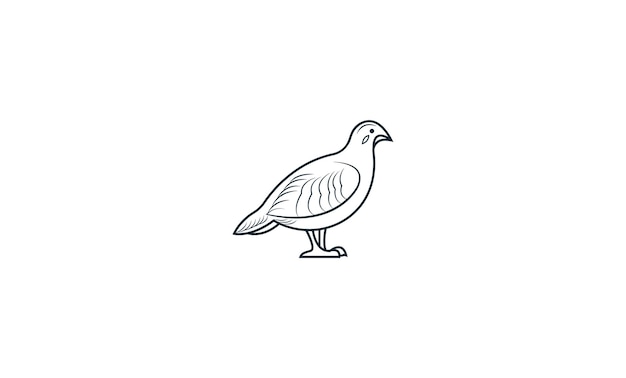 diseño de logotipo de pájaro