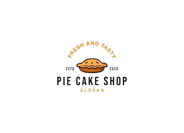 Diseño del logotipo de la panadería de pasteles plantilla de diseño del logotipo del panadería