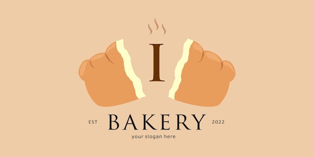 Diseño de logotipo de panadero con letra A