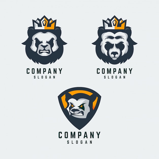 Diseño de logotipo panda