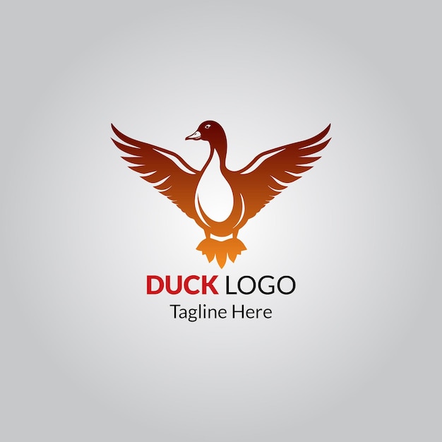 Diseño del logotipo del pato