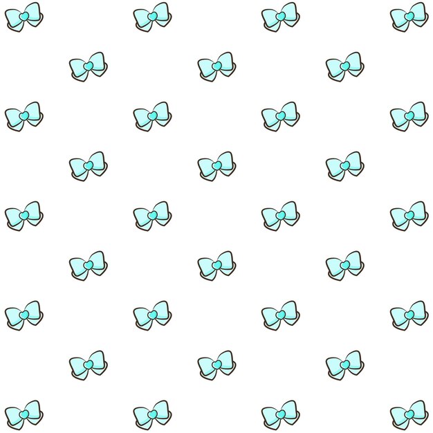 Diseño de logotipo de patrón lindo Vector de cinta