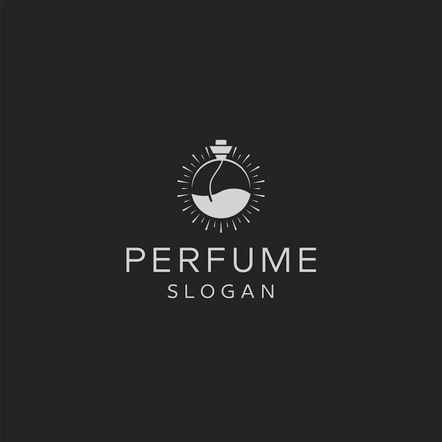 Vector diseño del logotipo del perfume luxury minimalist modern gradient perfume fragrance diseño del logotipo para uso de la empresa