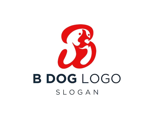 Diseño de logotipo de perro b