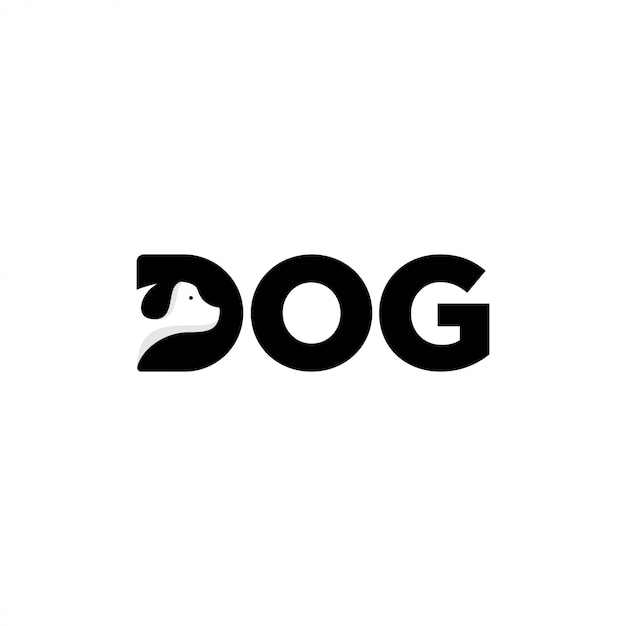 Diseño de logotipo de perro