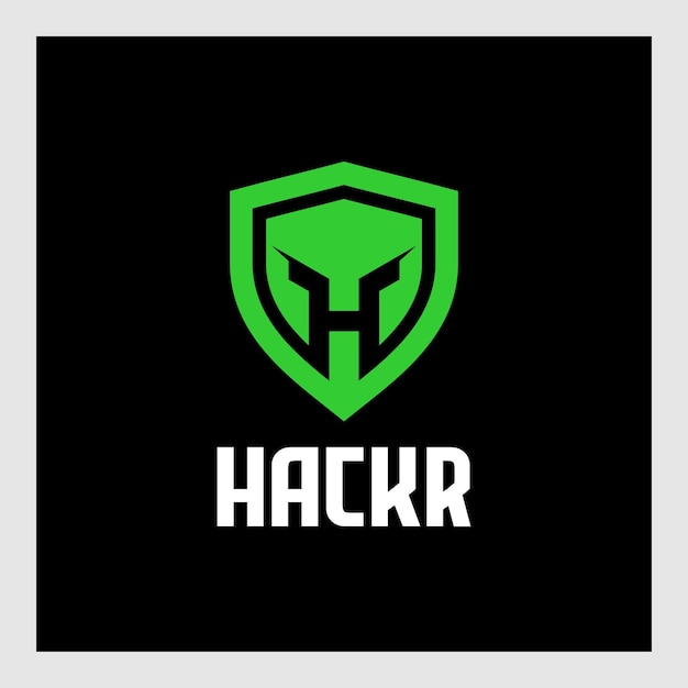 diseño de logotipo de personaje de hacker