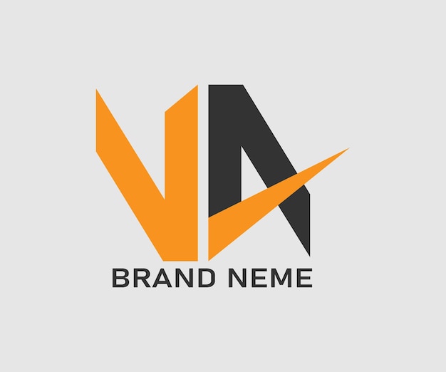 diseño de logotipo personal de la carta Colección de plantillas de logotipo comercial de la empresa