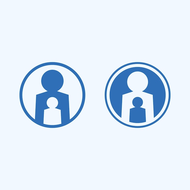 Diseño de logotipo de personas abstractas gente divertida gente sana deporte comunidad personas símbolo vector ilustración