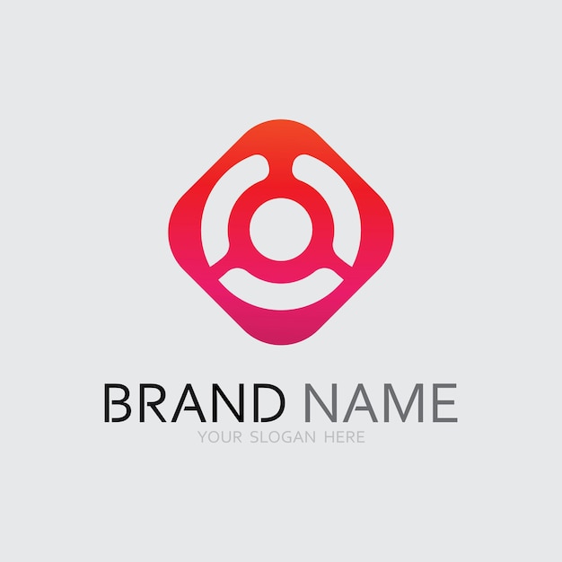 Diseño de logotipo de personas abstractas gente divertida gente sana deporte comunidad personas símbolo vector ilustración