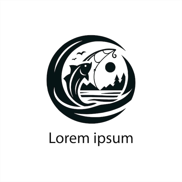 diseño de un logotipo de pesca para la marca