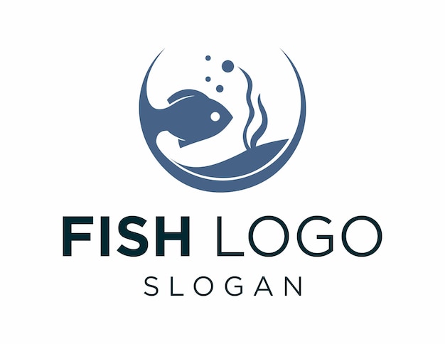 Diseño de logotipo de pescado