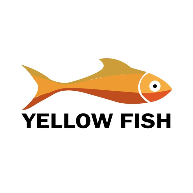 Diseño de logotipo de pescado.